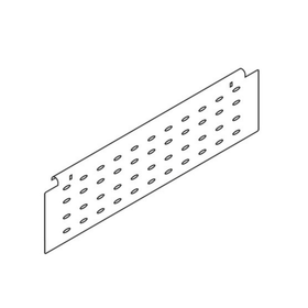 Blum METABOX BOXSIDE. D Height. Size: 128mm X 500mm *Code includes 1 piece* by W&B