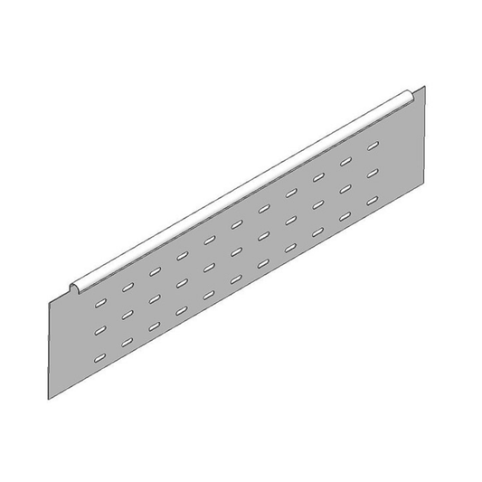 Blum METABOX BOXSIDE drawer side panel 128 mm D height 550 mm Z36H517SE01 steel drawer side component