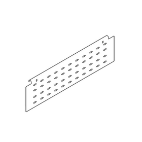 Blum METABOX BOXSIDE. D Height. Size: 128mm X 400mm *Code includes 1 piece* by W&B