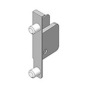 Blum METABOX Front Fixing Bracket, Clip On, Height M/K/H, Knock-In. Left Hand by W&B