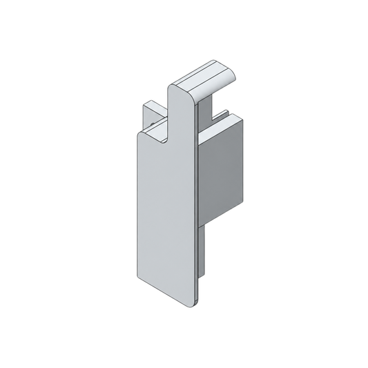 Blum METABOX M Height left-hand front fixing bracket for INNER drawer
