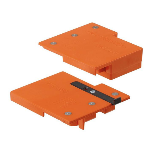 Blum METABOX front fixing bracket marking template set ZML.1500, left and right nylon/steel guides for drawer front drilling
