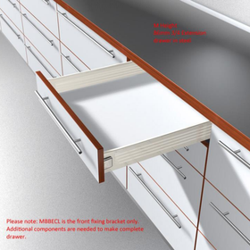 Blum METABOX Front Fixing Bracket. Height M/K/H. EXPANDO. Right Hand ZSF.130E by W&B