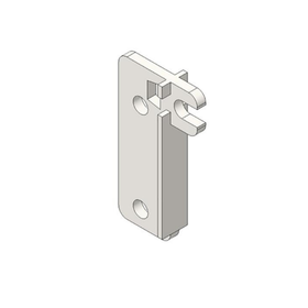Blum METABOX Back Bracket Gallery In Nickel by W&B