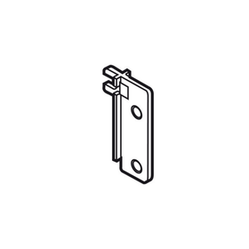Blum METABOX Back Bracket Gallery In Nickel by W&B