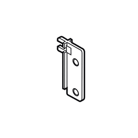 Blum METABOX Back Bracket Gallery In Nickel by W&B