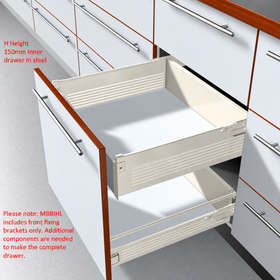 Blum METABOX Front Fixing Bracket, H Height, For INNER Drawer. Right Hand ZIF.3050 by W&B