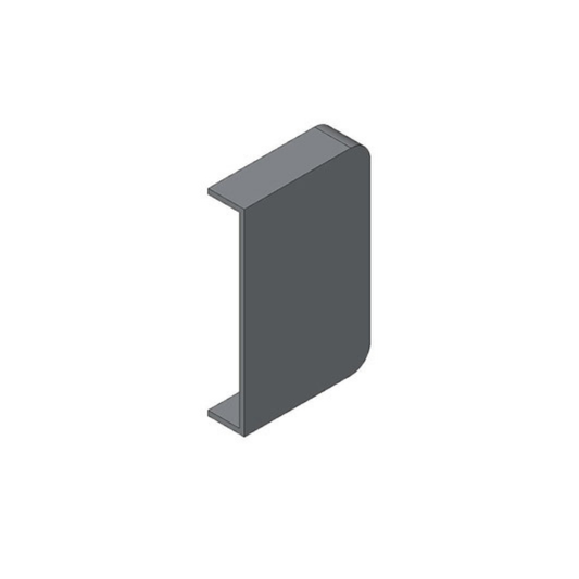 Blum METABOX rectangular symmetrical cream nylon cover cap ZAA.3500 for front fixing brackets