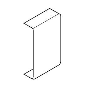 Blum METABOX Cover Cap, Rectangular Symmetrical In Cream by W&B