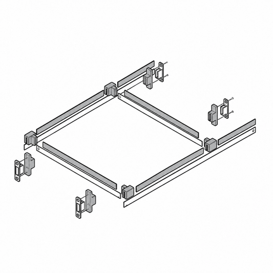 Blum METABOX/TANDEMBOX Metafile hanging file system in Dust Grey