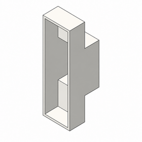 Blum METABOX/TANDEMBOX Metafile Cover In Cream MRH by W&B
