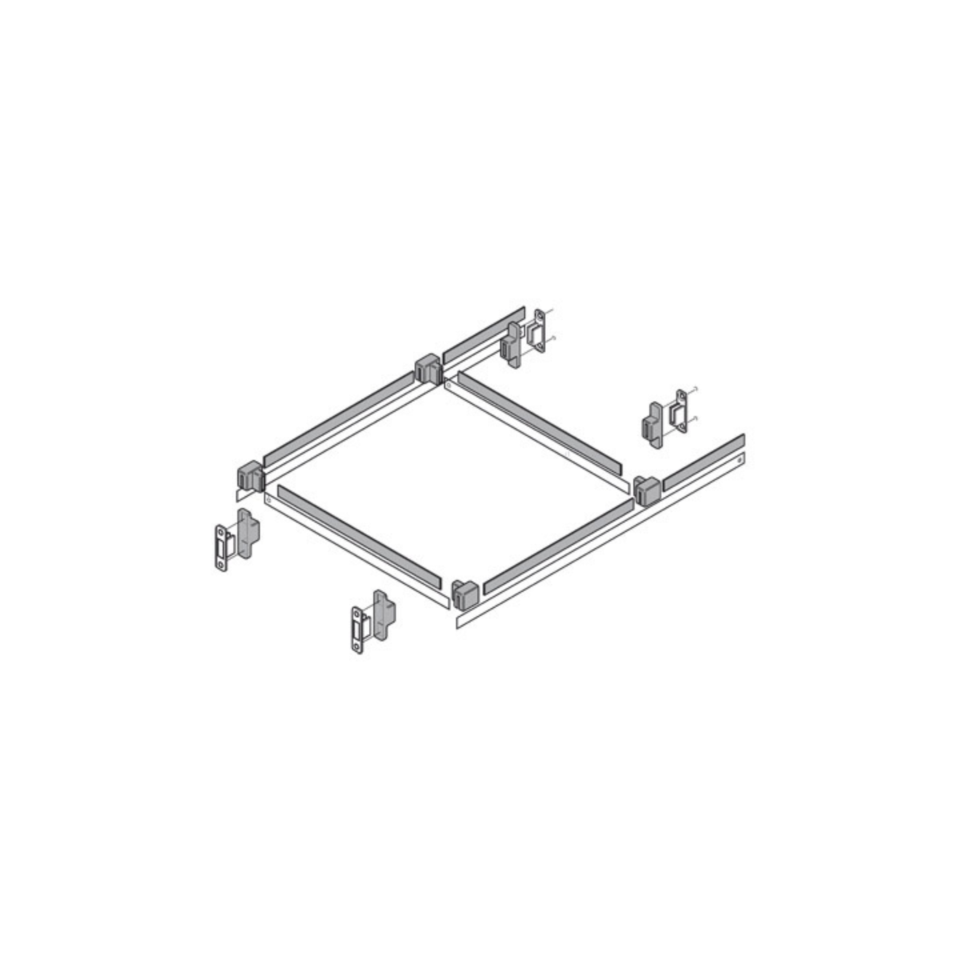 Blum METABOX/TANDEMBOX Metafile For Hanging File System In Cream by W&B
