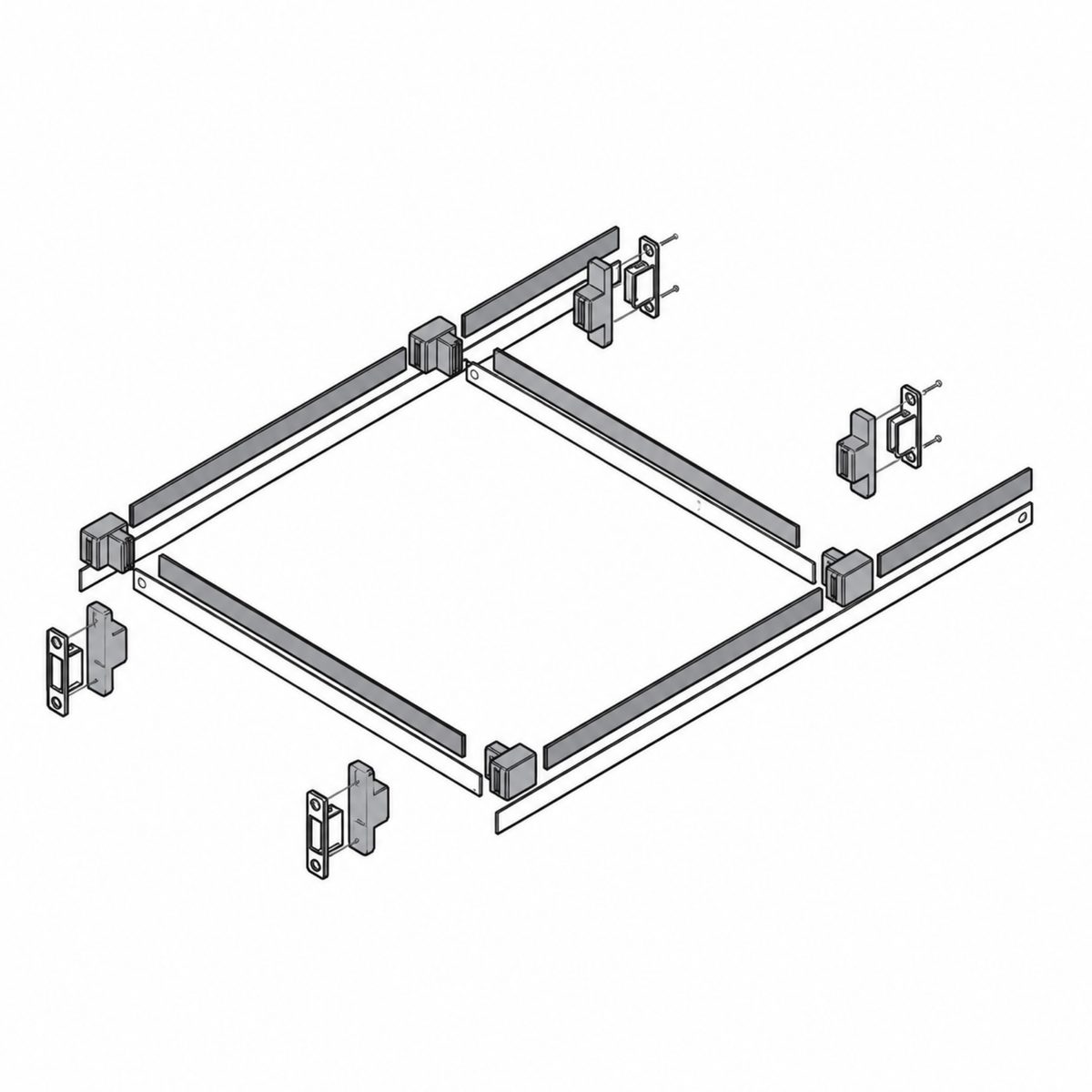 Blum METABOX/TANDEMBOX Metafile For Hanging File System In Cream MBSF by W&B