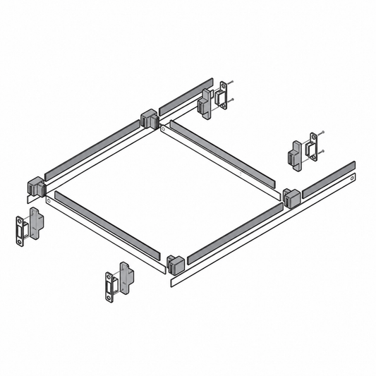 Blum METABOX/TANDEMBOX Metafile hanging file system in Cream