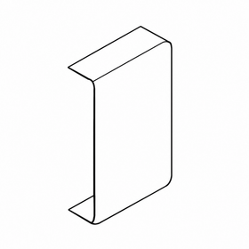 Blum METABOX Cover Cap, Rectangular Symmetrical In Cream MBSBC by W&B