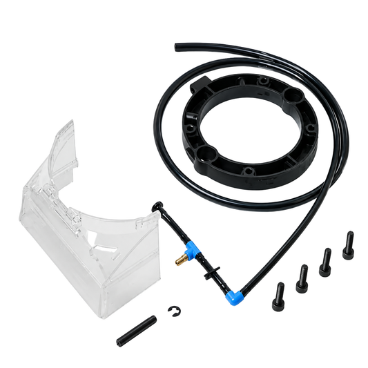 Blum MINIPRESS M30 1316 Perspex safety shield for drilling equipment protection