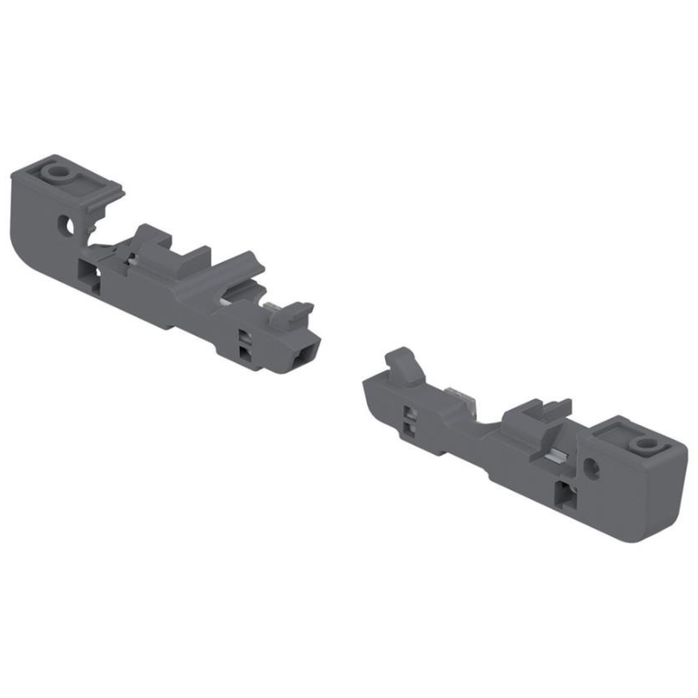 Blum MOVENTO Depth Adjustment Screw-On For Inset Drawers Left And Right in Grey by W&B