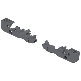 Blum MOVENTO Depth Adjustment Screw-On For Inset Drawers Left And Right in Grey by W&B