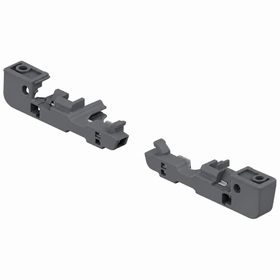 Blum MOVENTO Depth Adjustment Screw-On For Inset Drawers Left And Right in Grey by W&B
