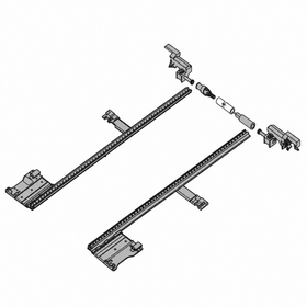 Blum MOVENTO TIP-ON For Wood Side Stabilisation Set 400mm by W&B