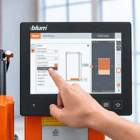 Blum EASYSTICK for MINIPRESS PRO & MINIPRESS P Easystick Screen by W&B