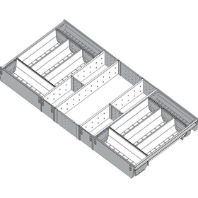 Blum ORGA-LINE Drawer Insert Cutlery Set. Cabinet Width: 1000mm. Nominal Length: 450mm by W&B