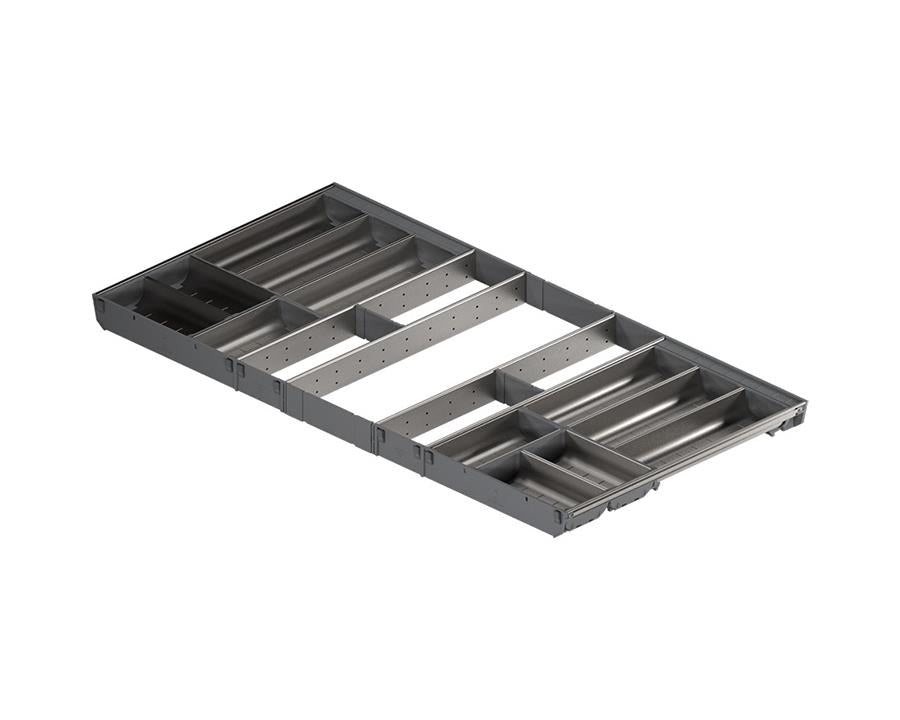 Blum ORGA-LINE Drawer Insert Cutlery Set. Cabinet Width: 1000mm. Nominal Length: 550mm by W&B