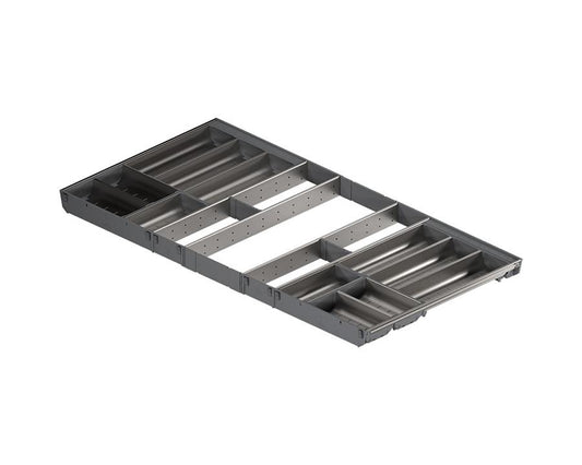 Blum ORGA-LINE 1000 mm cabinet width 550 mm nominal length cutlery drawer insert set – ZSI-10VEI7