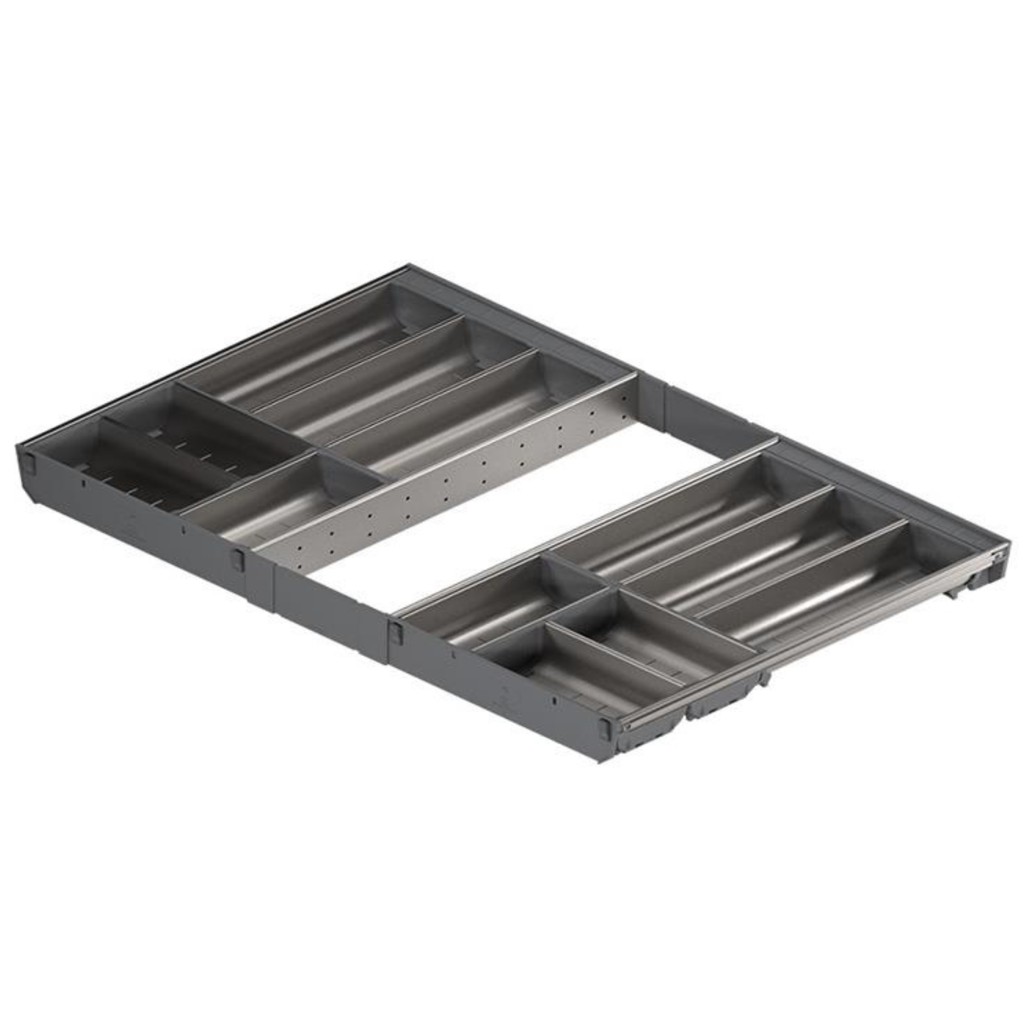 Blum ORGA-LINE 800 mm cabinet width 500 mm nominal length cutlery drawer insert set – ZSI-80VEI6