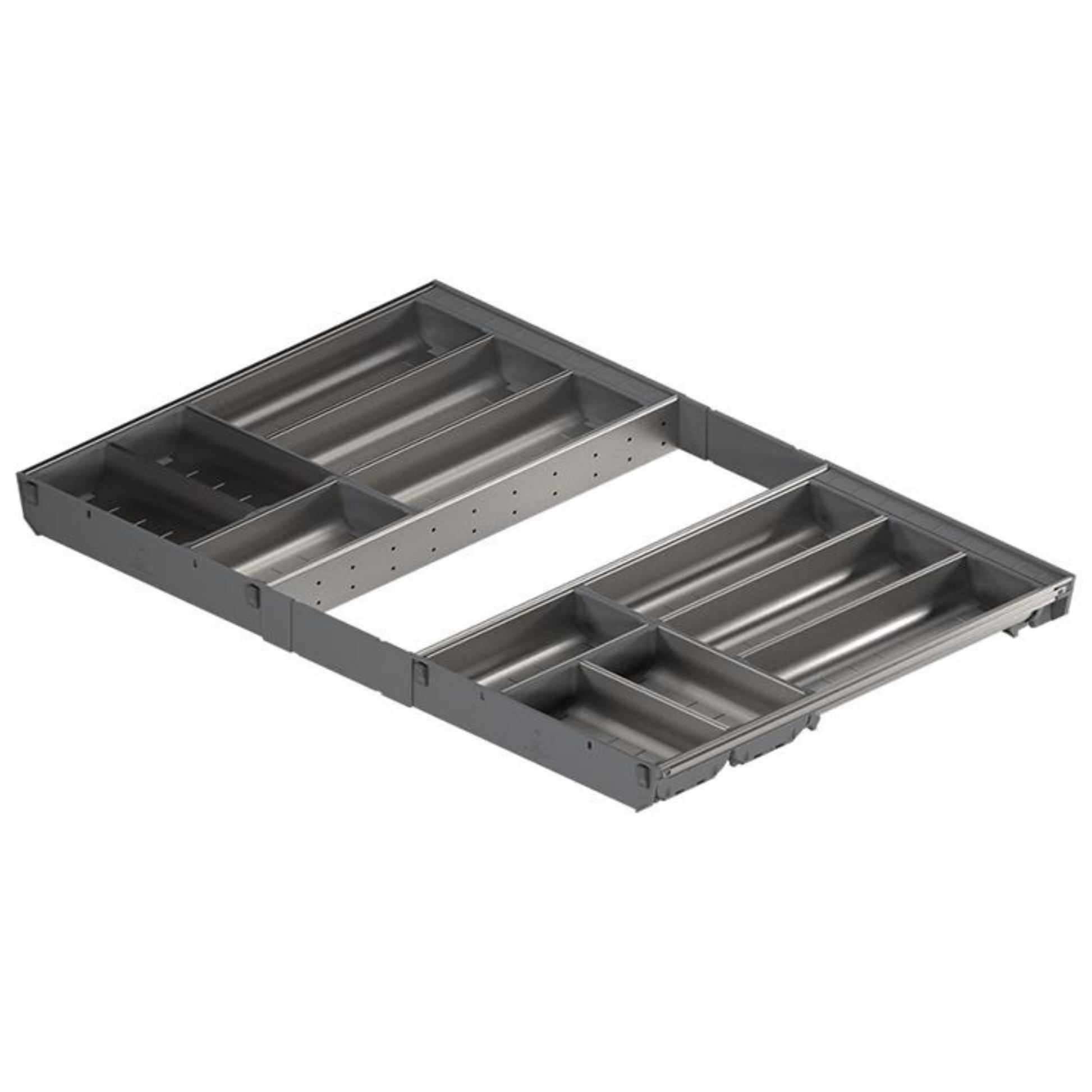 Blum ORGA-LINE 800 mm cabinet width 500 mm nominal length cutlery drawer insert set – ZSI-80VEI6