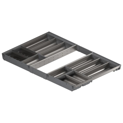 Blum ORGA-LINE 800 mm cabinet width 500 mm nominal length cutlery drawer insert set – ZSI-80VEI6