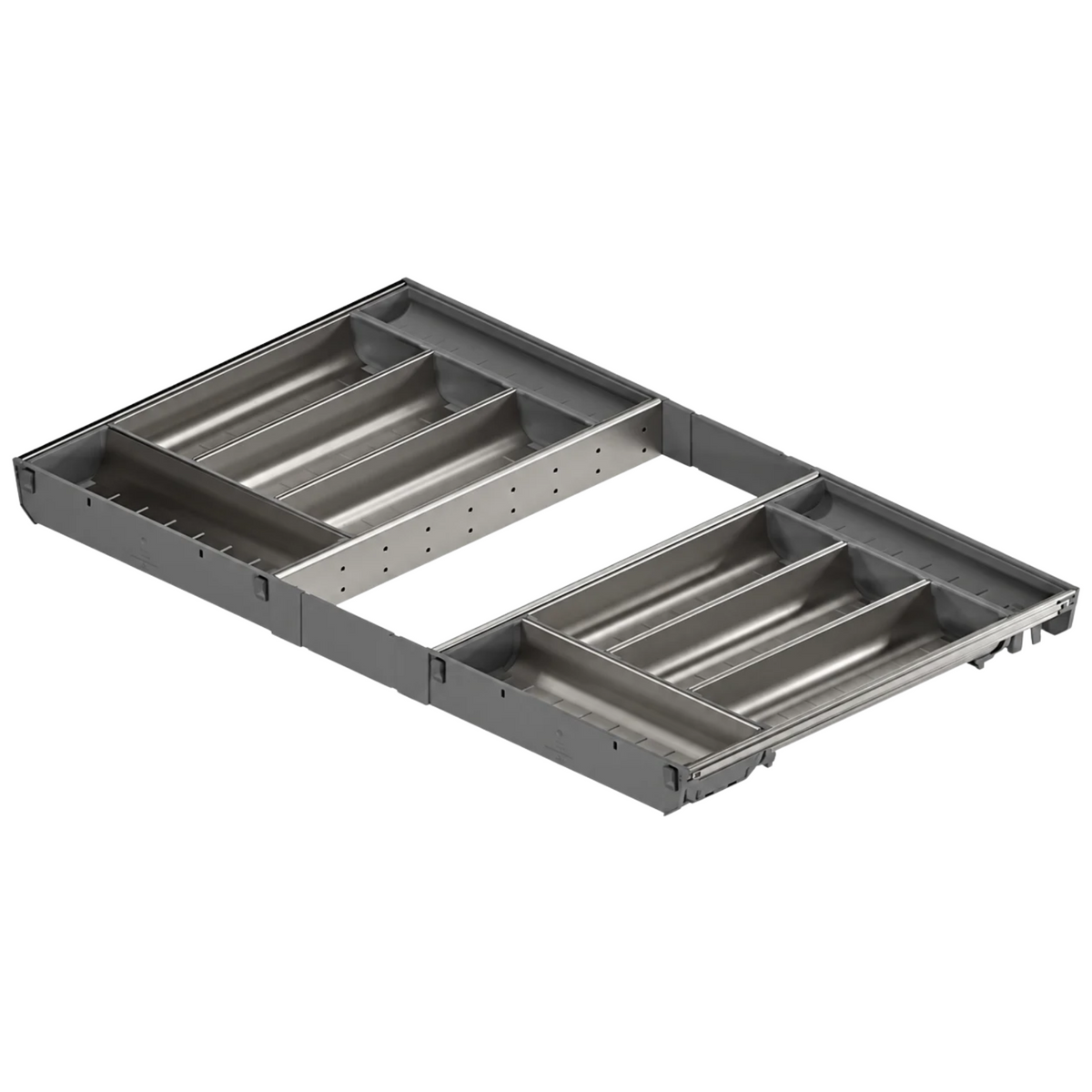 Blum ORGA-LINE Drawer Insert Cutlery Set. Cabinet Width: 800mm. Nominal Length: 450mm BORG80VE450 by W&B