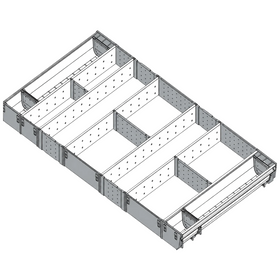 Blum ORGA-LINE Drawer Insert Cutlery/Utensil Divider Set. Cabinet Width: 1000mm. Nominal Length: 500mm BORG10VU500 by W&B
