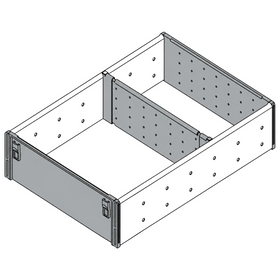 Blum ORGA-LINE Drawer Insert Utensil Divider Set. Width: 194mm. Nominal Length: 450mm BORG450F12 by W&B