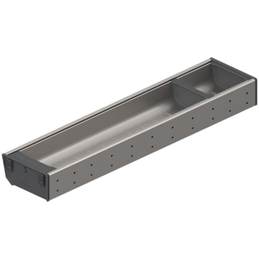 Blum ORGA‑LINE cutlery drawer insert 103 mm width 500 mm nominal length for kitchen drawer organisation – ZSI‑500BI1N