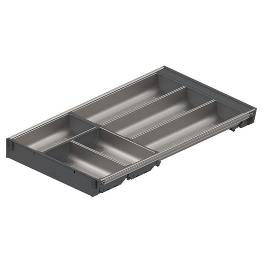 Blum ORGA‑LINE 280 mm width 500 mm nominal length cutlery drawer insert set for kitchen organisation – ZSI‑500BI3