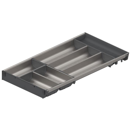 Blum ORGA‑LINE 280 mm width 550 mm nominal length cutlery drawer insert set for kitchen organisation – ZSI‑550BI3