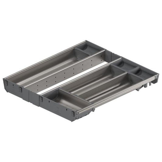 Blum ORGA‑LINE 450 mm cabinet width 450 mm nominal length cutlery drawer insert set for kitchen organisation – ZSI‑45VEI4