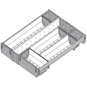 Blum ORGA-LINE Drawer Insert Cutlery Set. Cabinet Width: 450mm. Nominal Length: 450mm by W&B