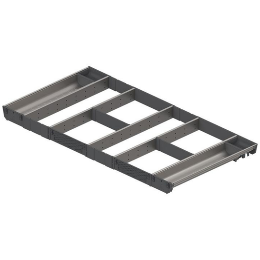 Blum ORGA‑LINE 900 mm cabinet width 450 mm nominal length cutlery and utensil drawer insert divider set – ZSI‑90VUI4