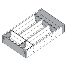 Blum ORGA-LINE Drawer Insert Cutlery Set For TANDEM For Wood Drawers. Width: 285mm. Nominal Length: 500mm ZHI.437BI3 *For TANDEM for Wood drawers only by W&B