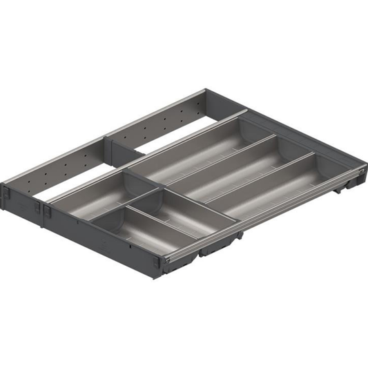 Blum ORGA‑LINE utensil divider set 377 mm width 500 mm nominal length for kitchen drawer organisation – ZSI‑500KI4