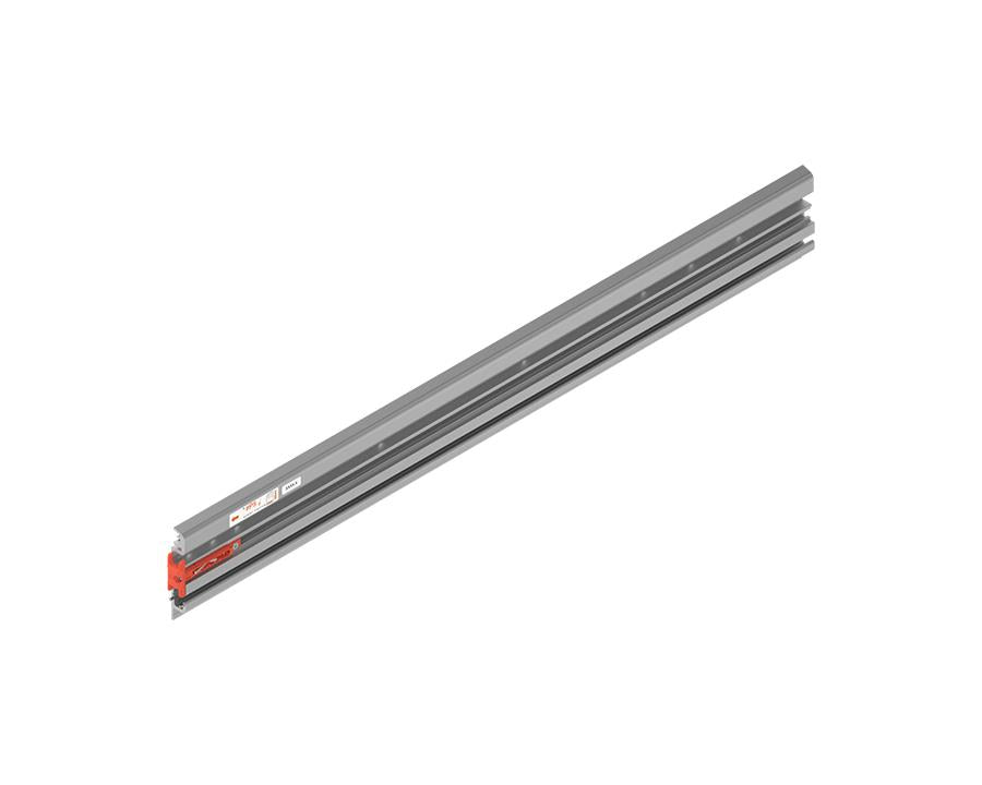 Blum REVEGO Duo 800 mm right‑hand aluminium pocket profile for sliding pocket‑door system