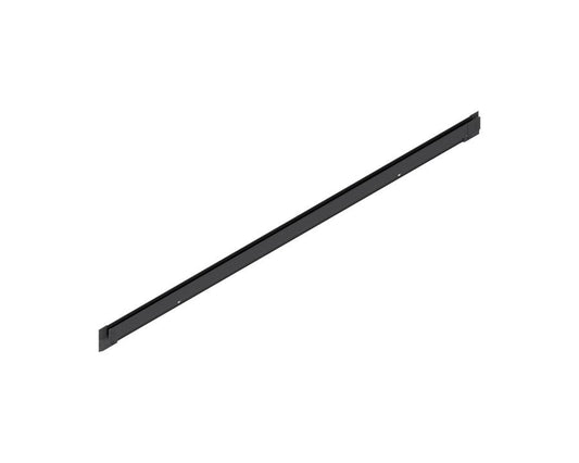 Blum REVEGO UNO door stabiliser 801B8005‑01, black‑anodised runner profile for pocket door system