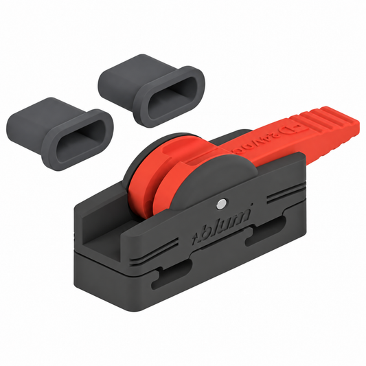 Blum SERVO-DRIVE connecting node with 2 cable end protectors