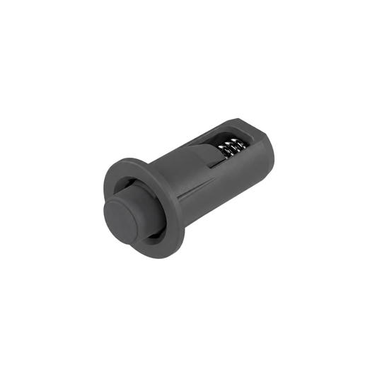 Blum SERVO-DRIVE 993.053 distance bumper with 5mm drilling diameter for touch-to-open cabinet drawer systems.