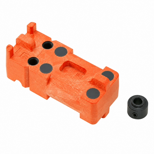 Blum SERVO-DRIVE distance bumper drilling template ZML.1090 for accurate bumper drilling in cabinet fronts