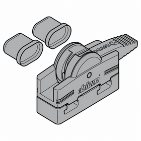 Blum SERVO-DRIVE Connecting Node Includes 1 Node 2 Cable End Protectors BSDCN by W&B