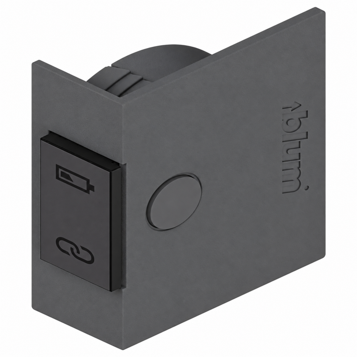 Blum SERVO-DRIVE Switch Dark Grey 23P5020DG by W&B