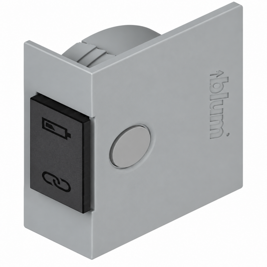 Blum SERVO-DRIVE switch for AVENTOS HK Top in light grey